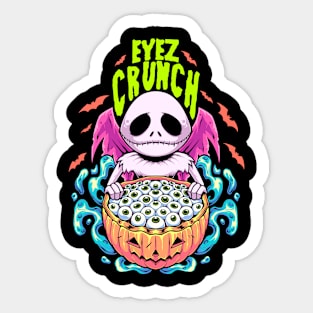 halloween ghost eyez crunch Sticker